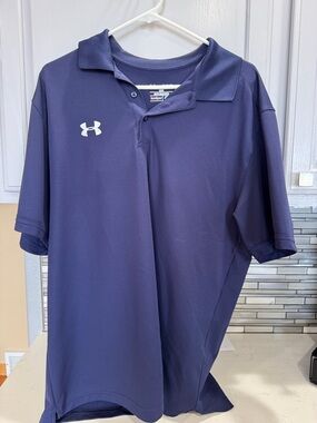 Under Armour Men’s Deep Blue Polo Shirt